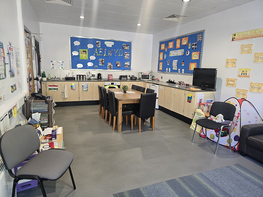 Yr Aelwyd classroom