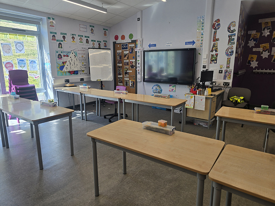 Year 6 classroom