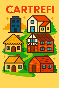 Clawr Llyfr Cartrefi